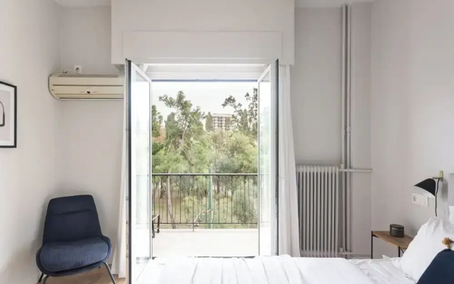 UPSTREET Zeus Temple View 2BD Apt Acropolis-Plaka