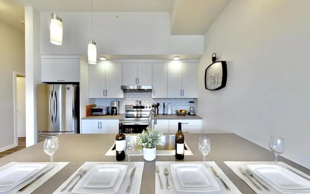 Brand New, Top Floor Condo Downtown