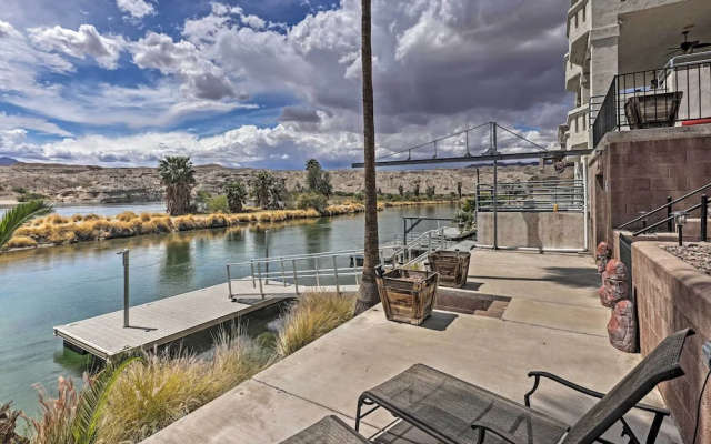Restful Riverfront Retreat w/ Private Dock + Patio