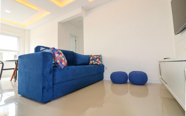 Excelente dois dormitórios a 250m mar - ZB01H