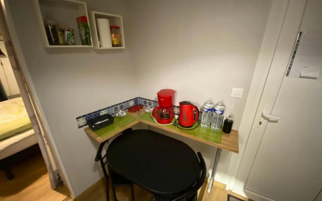 Sympathique logement en rez-de-chaussé, de 21m 2
