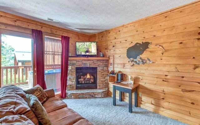 Fireside View - Two Bedroom Cabin