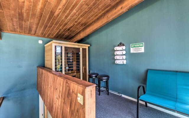 Hot Tub, Game Room & Sauna: Ruidoso Hideaway!