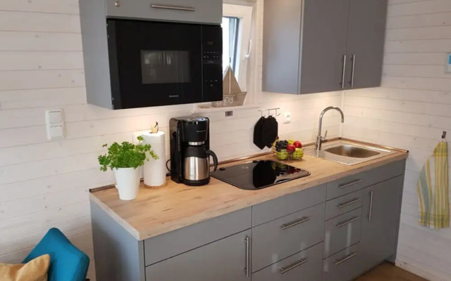 Houseboat Hecht in Egernsund at the Marina Minde