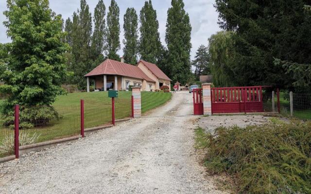 Au milieu d'un jardin fleuri