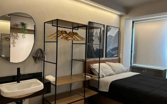 Studio na avenida 9 de julho