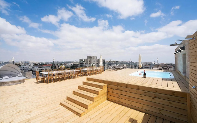 EVEN ISRAEL PENTHOUSE- JACUZZI- 5 royal Masters