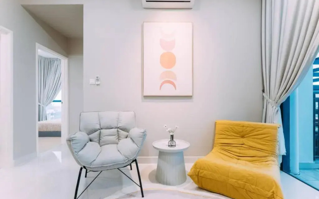 NEW! French Style 3BR 8pax Mytown Sunway Velocity