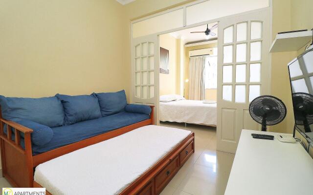 Studio confortavel para 4 pessoas em Copacabana