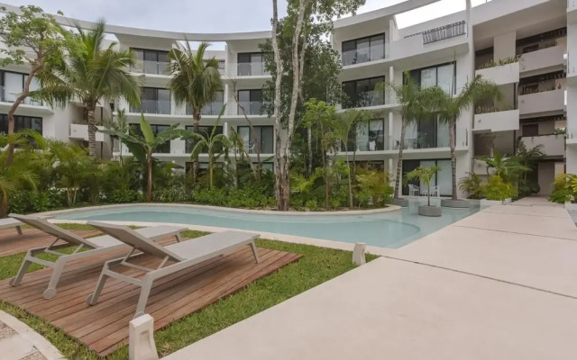 Modern Stunning Studio Swim-up Pool Fully-equipped Gym, Tulum