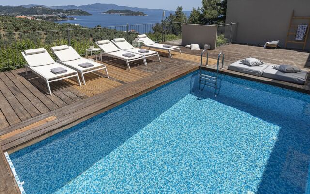 Superior Villa Cassiope With 3br, Private Pool And Stunning Sea Views