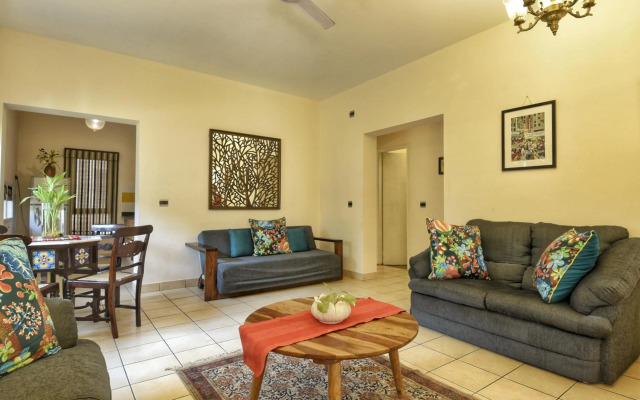 Villa Samaara1 on Candolim Main Road pool facing