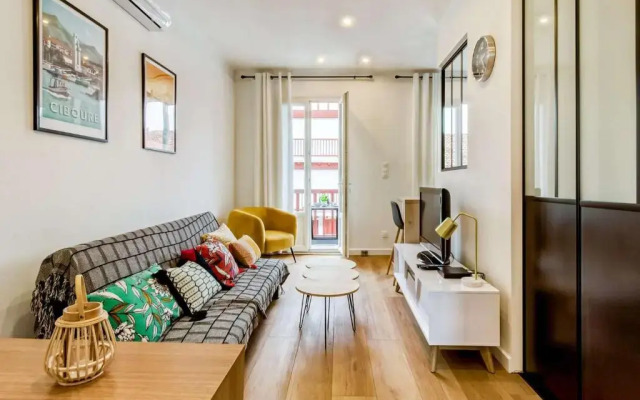 Appartement Ciboure, 3 pièces, 4 personnes - FR-1-4-609