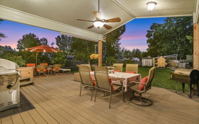 Parkside Gardens | Shady Private Yard W/ Hot Tub!