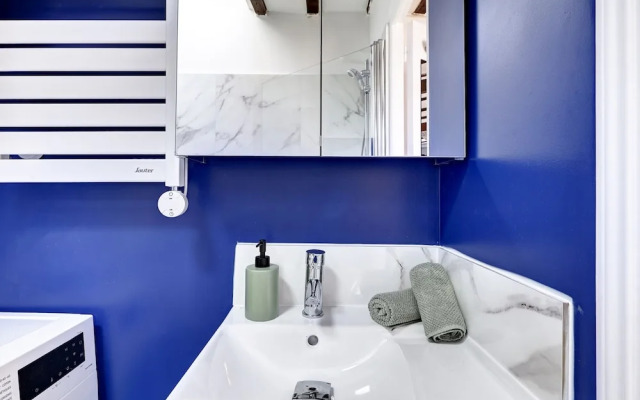 Chic 1BR Steps from Montorgueil