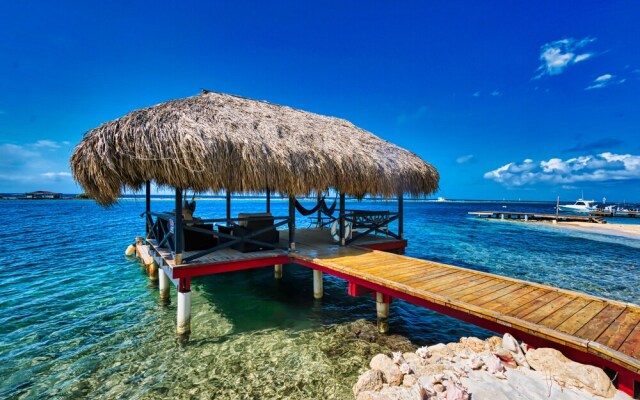 Private Beach Ocean Front Boat Dock Tiki Bar