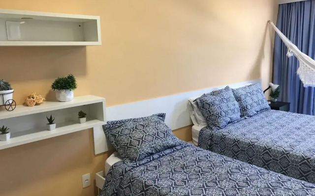 Bela Hospedagem - Lindo flat frente mar