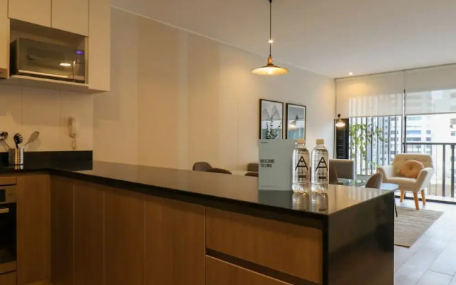 w Marvelous 2BR With Modern Deco in Miraflores