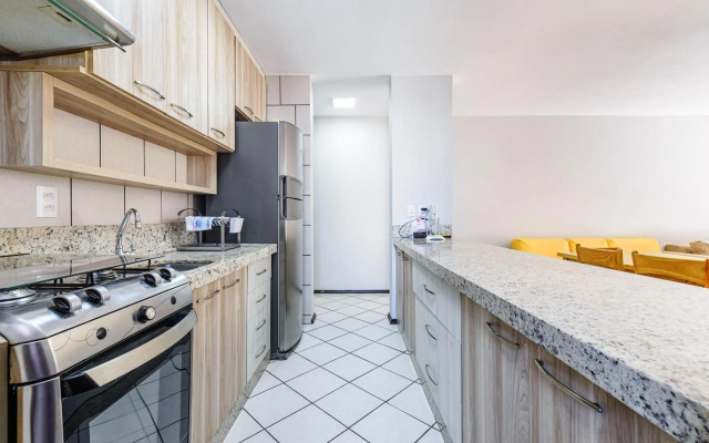 Confortável apto a 3min da praia de Mariscal CRA304