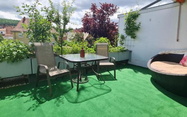 Studio Apartment Terrassengarten - Bad Kissingen
