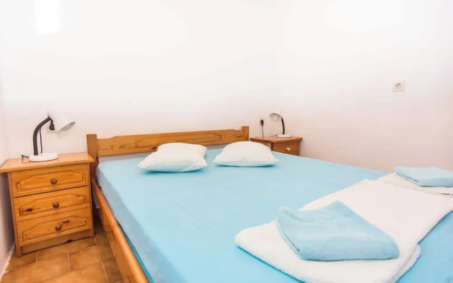 Blue White Apartments - Traditional Village House