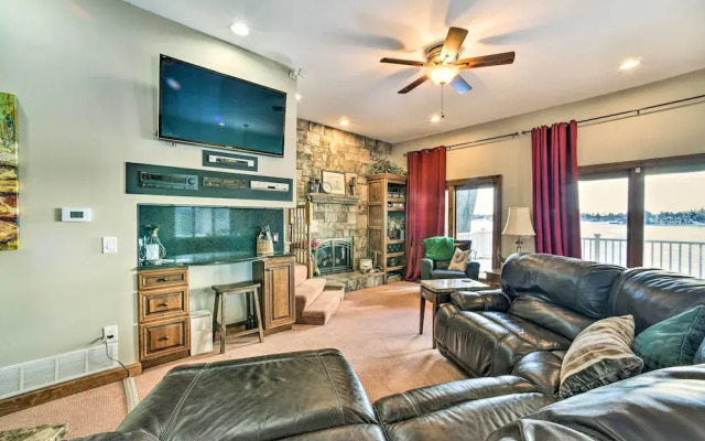 Linden Lakefront Hideaway w/ Dock & Private Beach!