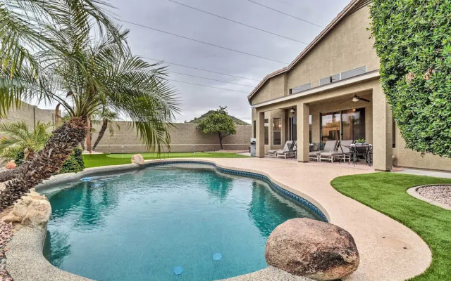 Phoenix Home: Heated Pool, Patio & Mountain Views!