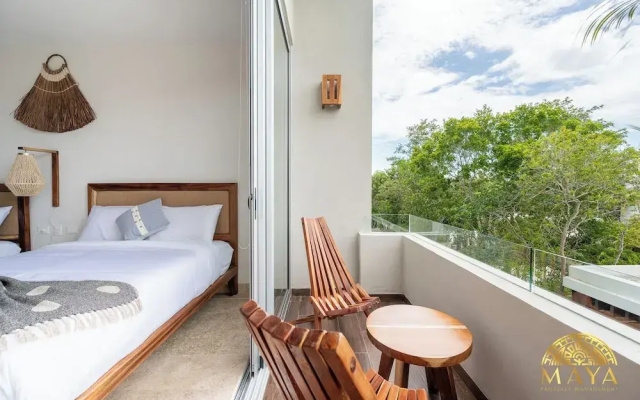 NHOA 305C Lux 1BR Pool View Aldea Zama