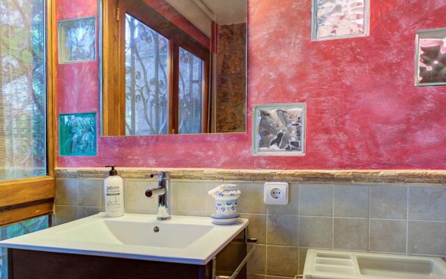 Rural Apartment in Galapagar with Garden, Pool and Spa