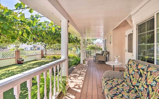 Pasadena Home w/ Grapevine Covered Porch!