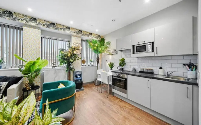Luxury 1bed Studio Apt-city Centre-wifi-parking