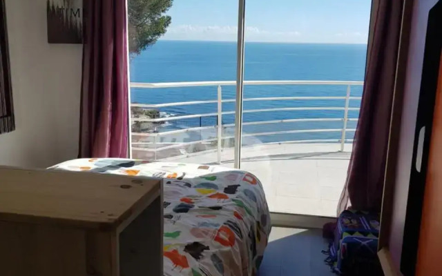 Vue mer.Tranquilité.Cap d'Ail à 10 mn de MONACO