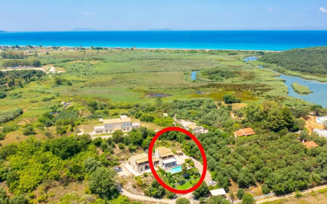 Villa Zacharenia in Corfu