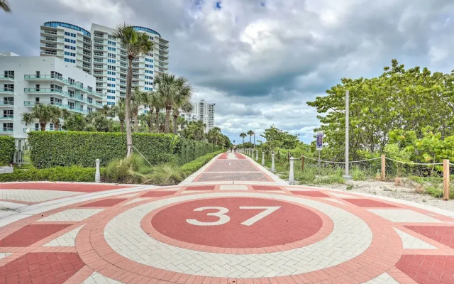 Sunny Miami Beach Condo Steps to Boardwalk!