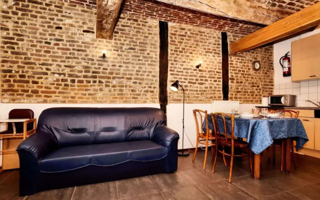 Nice Apartments in a Monumental Square Farm