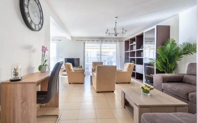 HEART of Nice- Modern Elegant 2BR Flat Big terrace