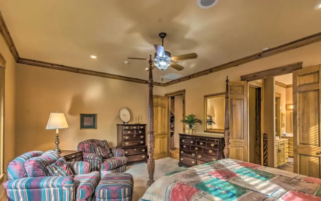 Private Dock + Water Views: Hot Springs Abode!