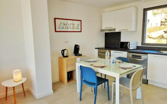 Appartement AMALIA - Terrasse vue mer - Wifi - Parking - PORTICCIO