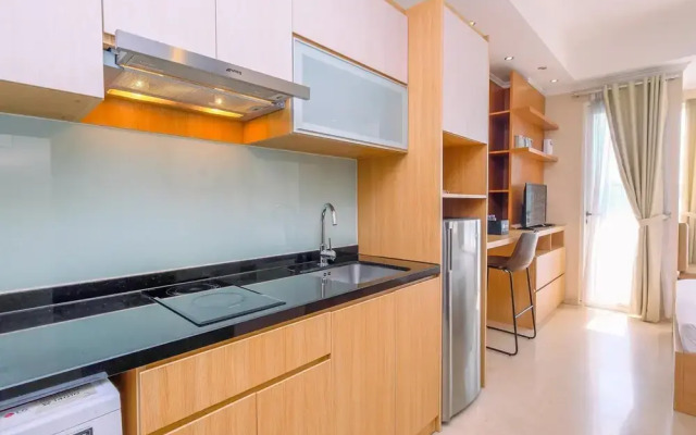 Comfortable And Fully Furnished Studio At Menteng Park Apartment