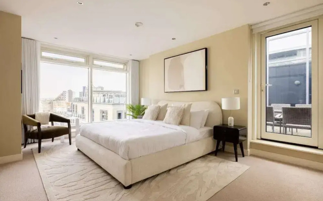 The Riverside Residence - 3bdr Flat With Balcony