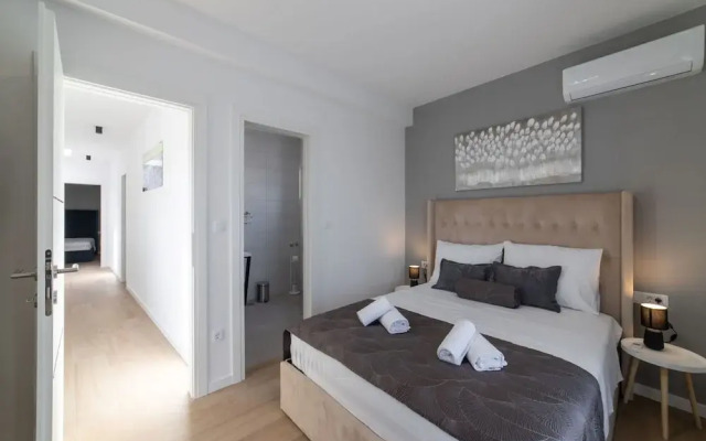 Luxury Kastela Villa With Heated Pool and Lounge Area