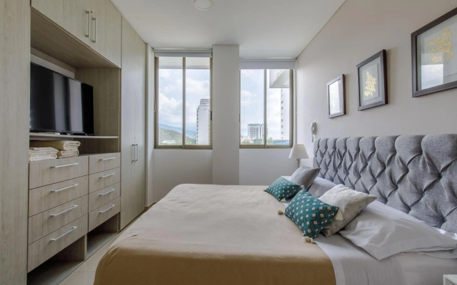 Apartamento Encantador Samaria Club de playa, 3 alcobas 6 personas Playa Privada - Apartment in 圣玛尔塔 - Photo 3