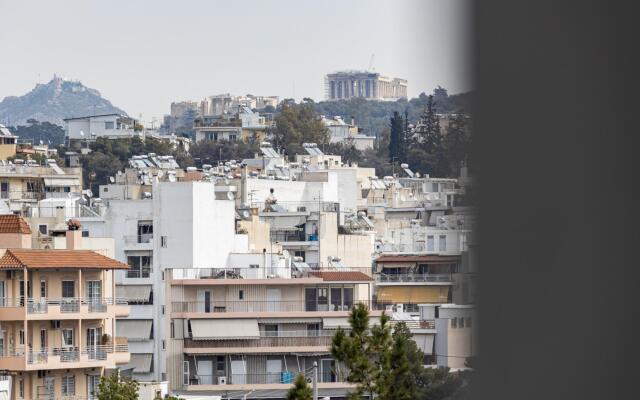 Luxury 2 bdr Penthouse Apt With Acropolis View