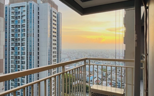Pleasurable Studio Apartment Podomoro City Deli Medan – Balcony – Medan