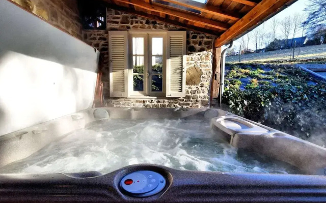 Delightful Holiday Home in Harre with Sauna, Hot Tub, Terrace