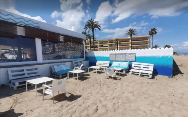 Apartamento Victoria Playa III con una gran terraza
