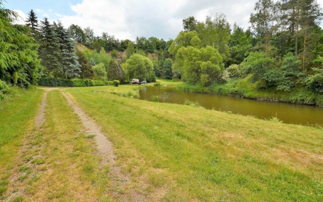 Sunlit Holiday Home in Bechyne With Private Pool