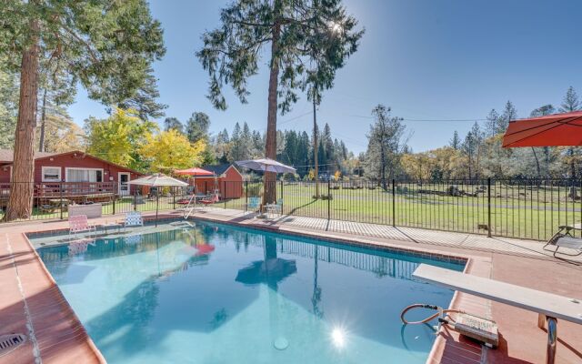 Cozy Placerville Cottage w/ Pool on Livestock Farm