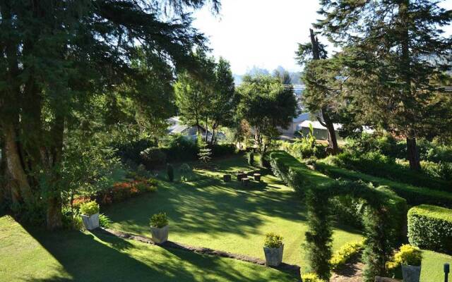 Overlooking The City Of Nuwara Eliya and The Single Tree Mountain