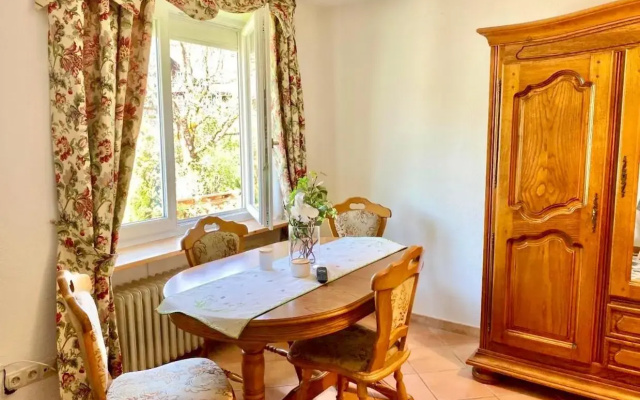 Apartment mit Bergblick in bayerischen Alpen